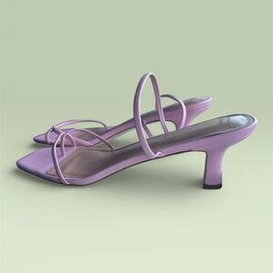 Abercrombie & Fitch Pink Kitten Heels